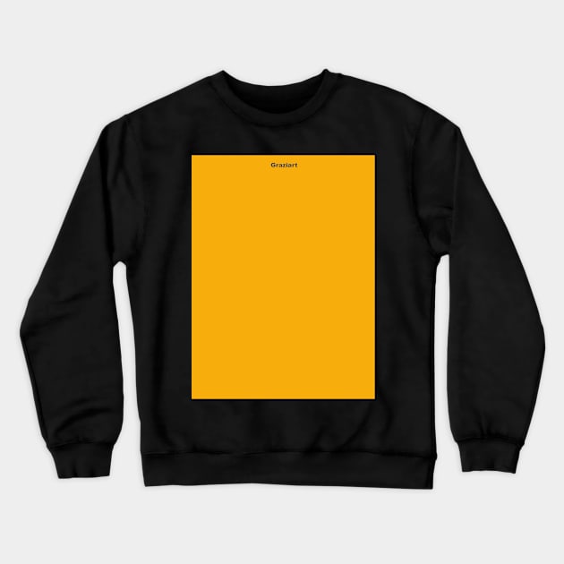 Color yellow Crewneck Sweatshirt by Grazia